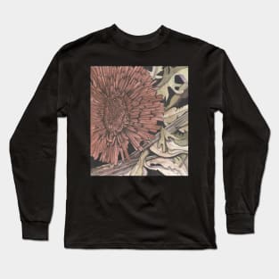 Dandelion drawing, Daring to be Different, gardener's delight! Long Sleeve T-Shirt